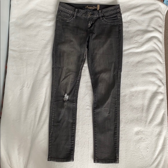 American Rag Cie Super Skinny Distressed Jeans - Picture 2 of 6